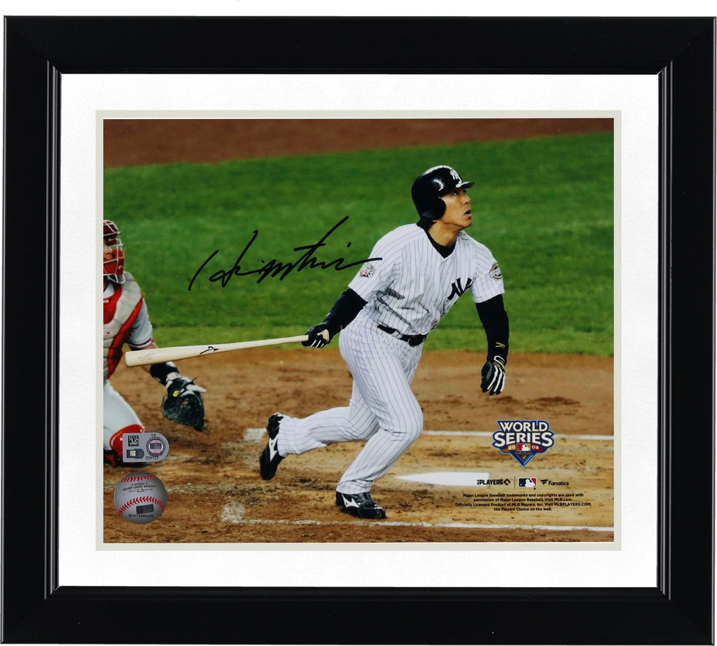 Hideki Matsui Signed 8 x 10 Photograph | 2009 World Series MVP
