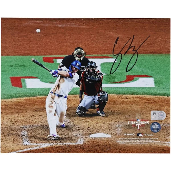 Corey Seager Signed 8 x 10 Photograph | 2023 World Series Champions