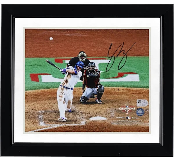 Corey Seager Signed 8 x 10 Photograph | 2023 World Series Champions