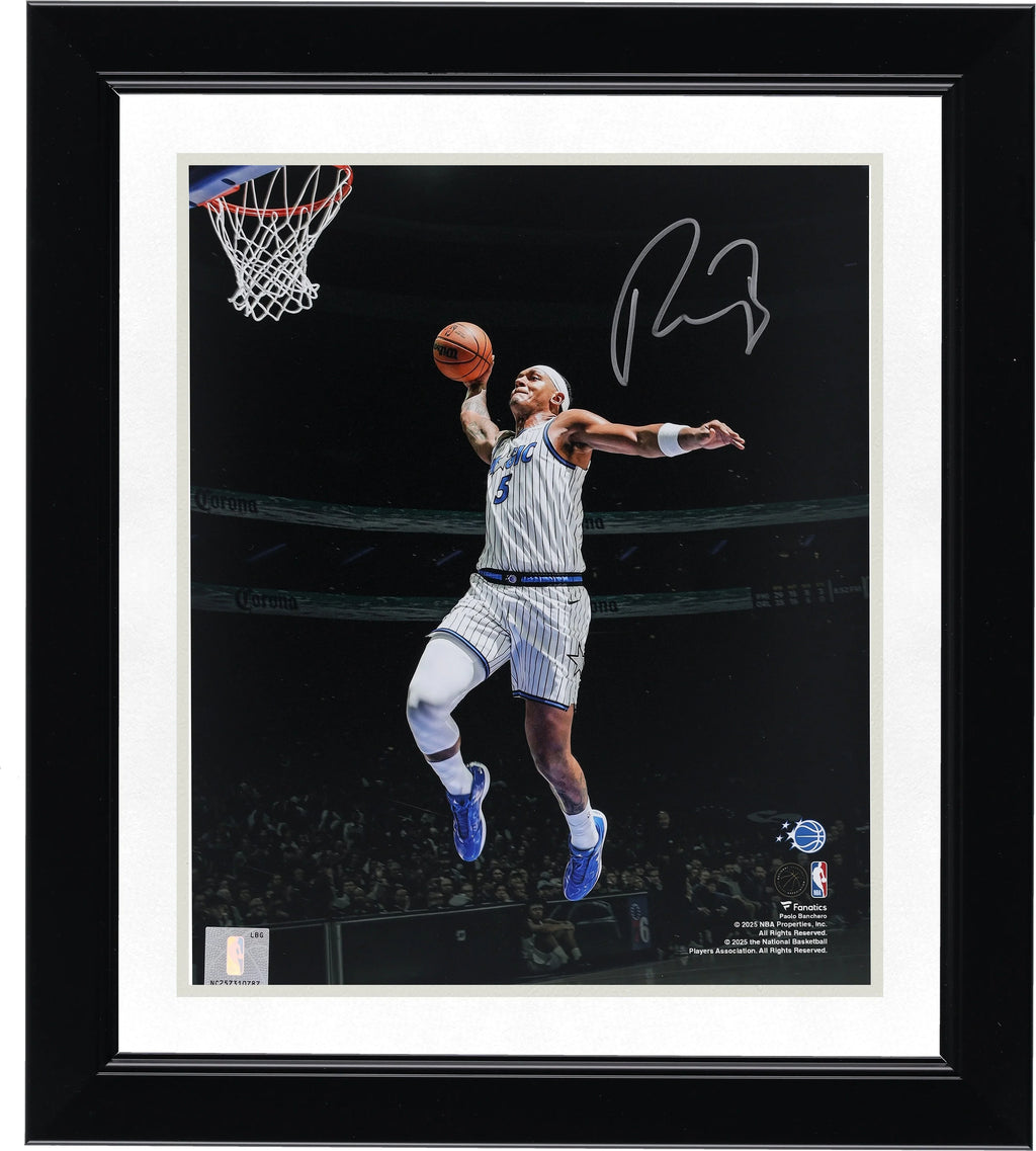 Paolo Banchero Signed 8 x 10 Photograph | Magic Dunk vs 76ers