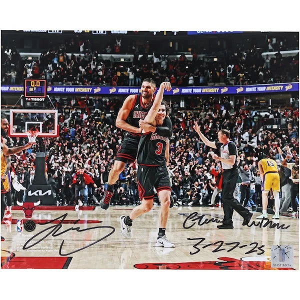 Josh Giddey Signed 8 x 10 Photograph | Game Winner vs Lakers 3-27-25