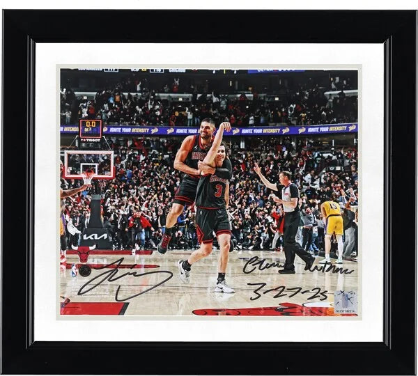 Josh Giddey Signed 8 x 10 Photograph | Game Winner vs Lakers 3-27-25