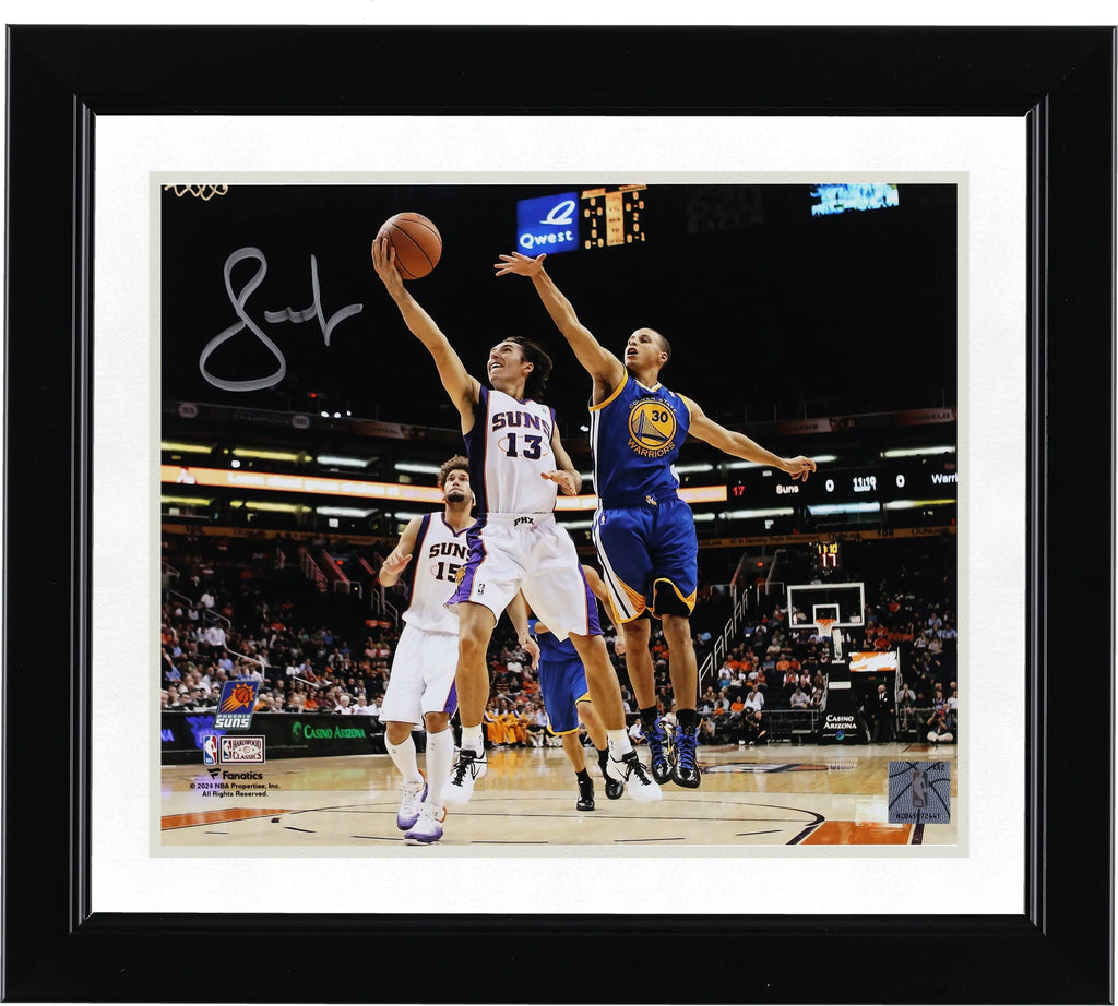 Steve Nash Signed 8 x 10 Photo | Phoenix Suns vs. Warriors