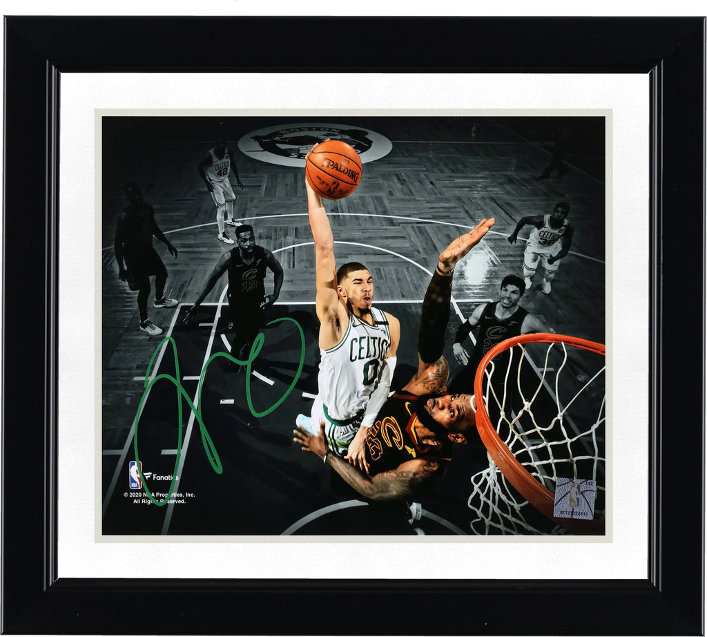 Jayson Tatum Signed 8 x 10 Photo | Celtics Dunk vs LeBron
