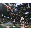 Dwyane Wade Signed 8 x 10 Photograph | Heat Alley-Oop to LeBron James