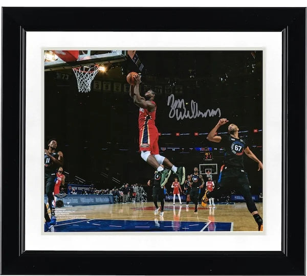 Zion Williamson Signed 8 x 10 Photograph | Pelicans vs. Knicks
