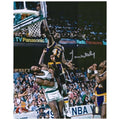 James Worthy Signed 8 x 10 Photo | 1984 NBA Finals Dunk