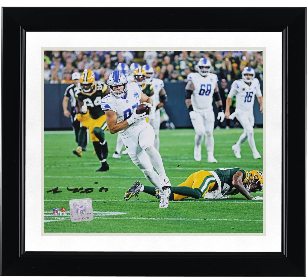 Sam LaPorta Signed 8 x 10 Photograph | Detroit Lions