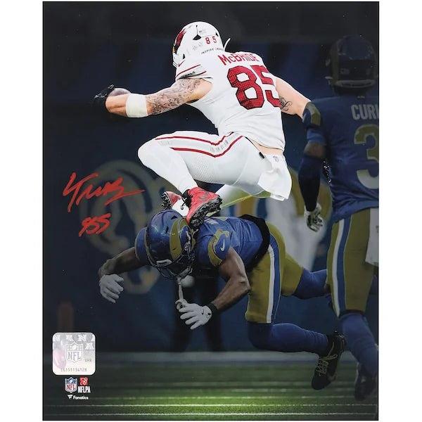 Trey McBride Signed 8 x 10 Photograph | Arizona Cardinals Hurdle