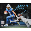 Ladd McConkey Signed 8 x 10 Photograph | Los Angeles Chargers