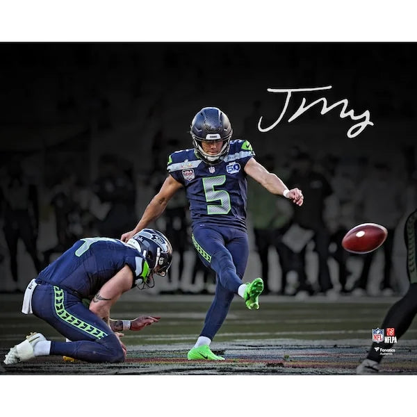 Jason Myers Signed 8 x 10 Photo | Super Bowl LX Seahawks