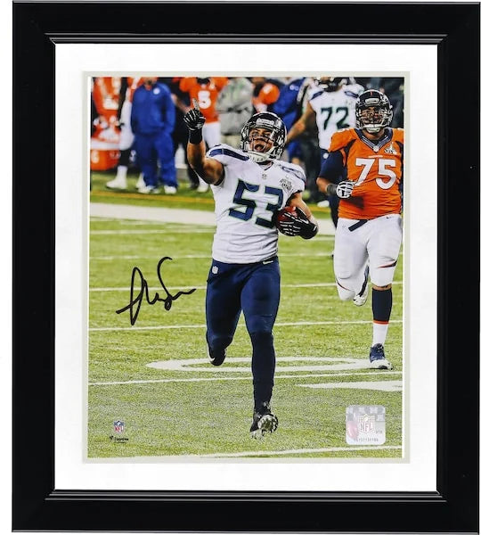 Malcolm Smith Signed 8 x 10 Photo | Super Bowl XLVIII MVP