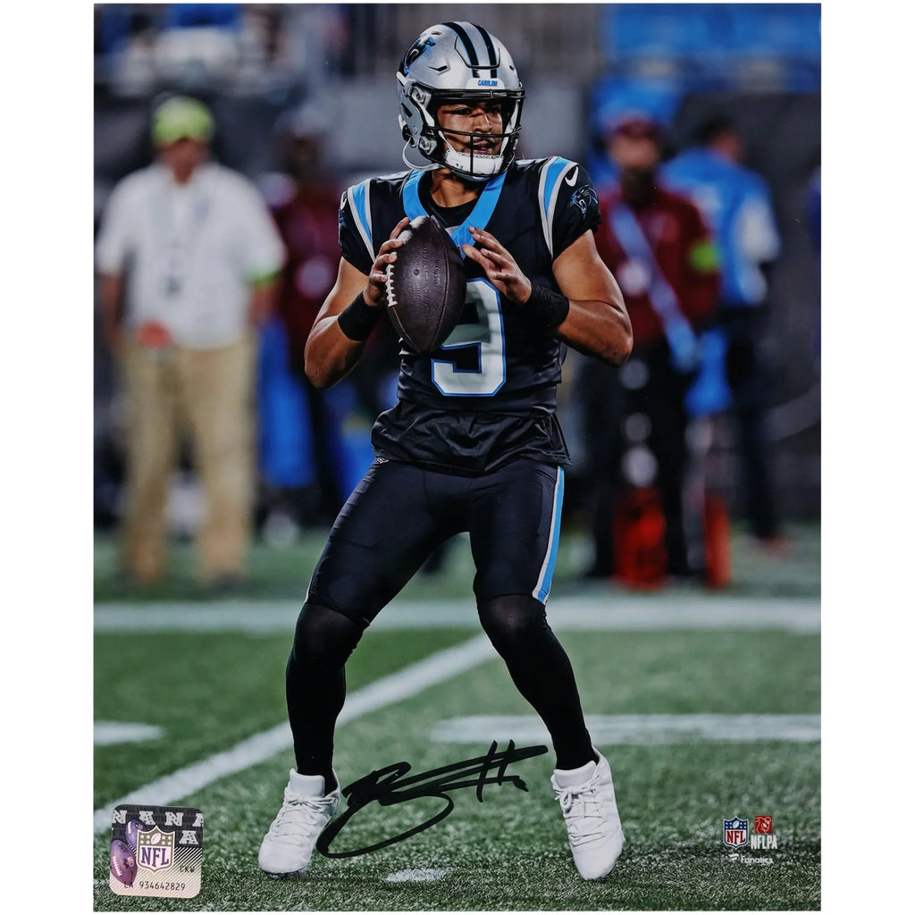 Bryce Young Signed 8 x 10 Photo | Carolina Panthers Passing