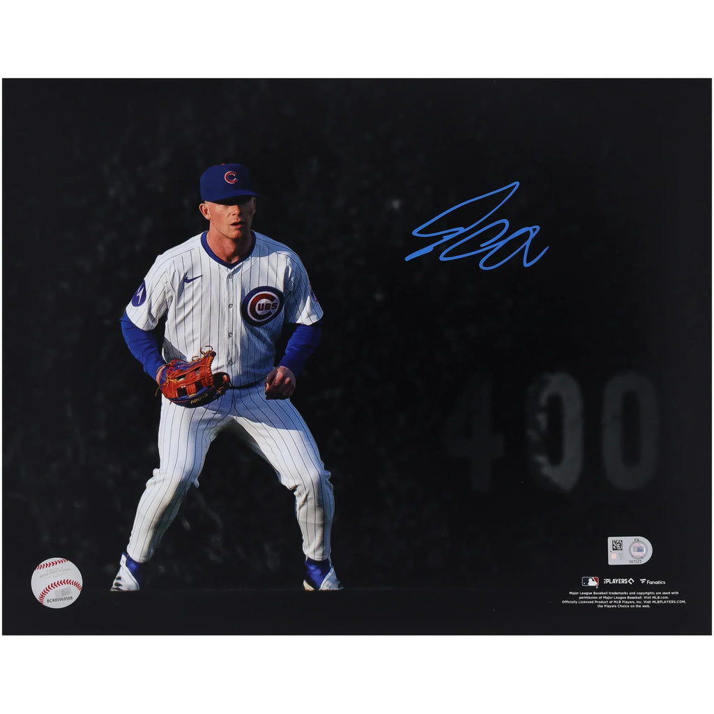 Pete Crow-Armstrong Signed 11 x 14 Spotlight Photo | Chicago Cubs