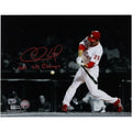 Chase Utley Signed 11 x 14 Spotlight Photo | Philadelphia Phillies
