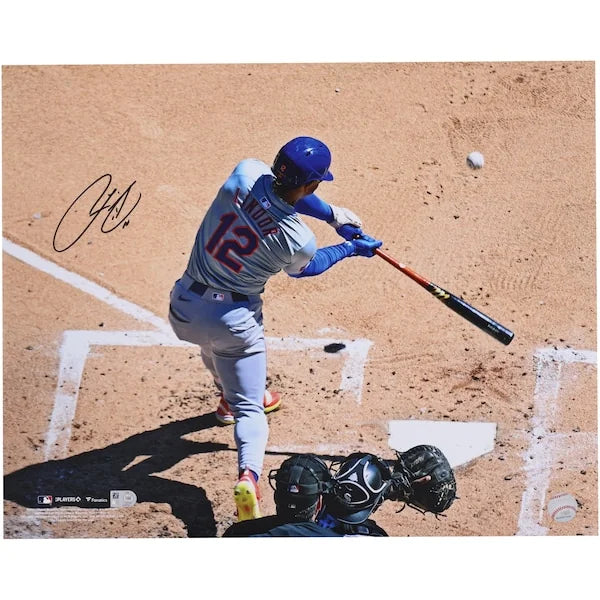 Francisco Lindor Signed 16 x 20 Photograph | Mets Home Run
