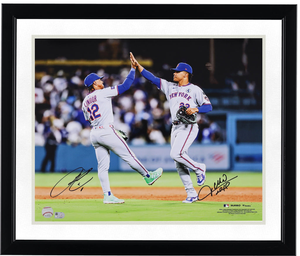 Francisco Lindor & Juan Soto Signed Mets 16 x 20 Photo | Authenticated