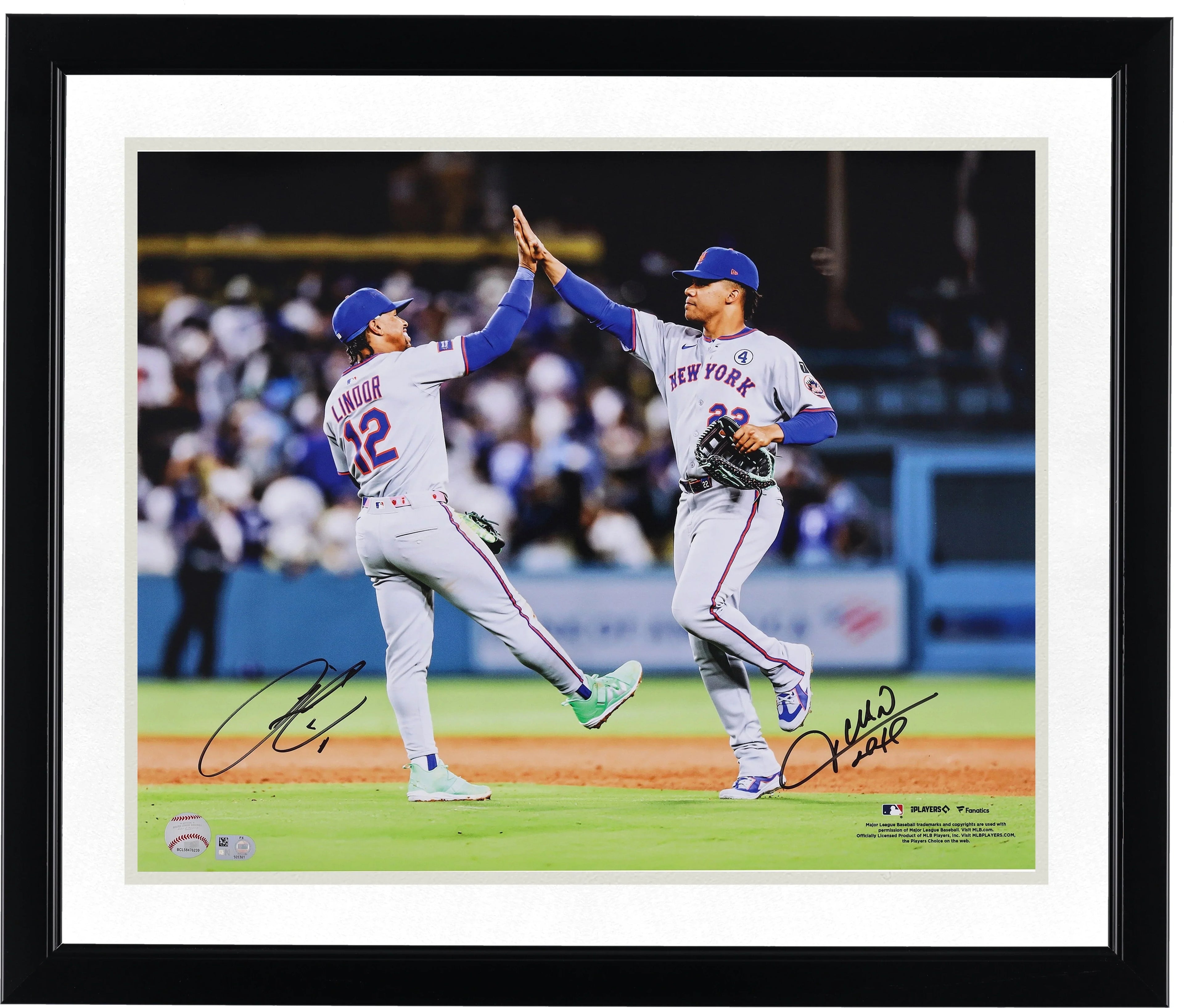 Francisco Lindor & Juan Soto Signed Mets 16 x 20 Photo | Authenticated