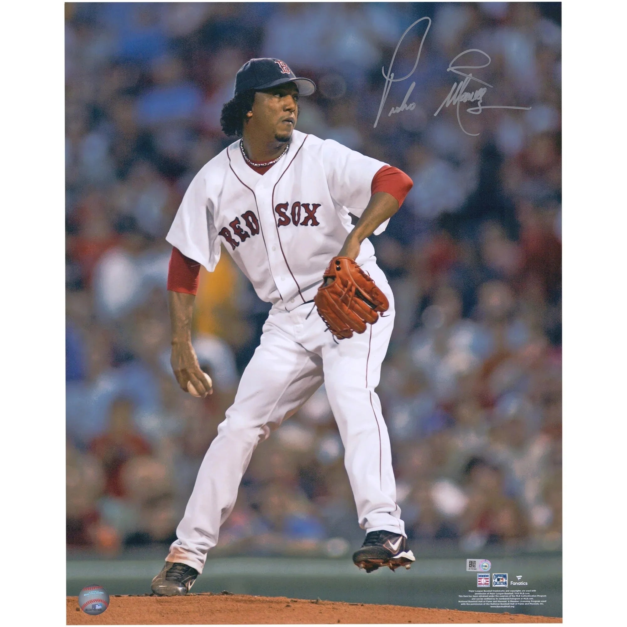 Pedro Martinez Signed 16 x 20 Photograph | Boston Red Sox