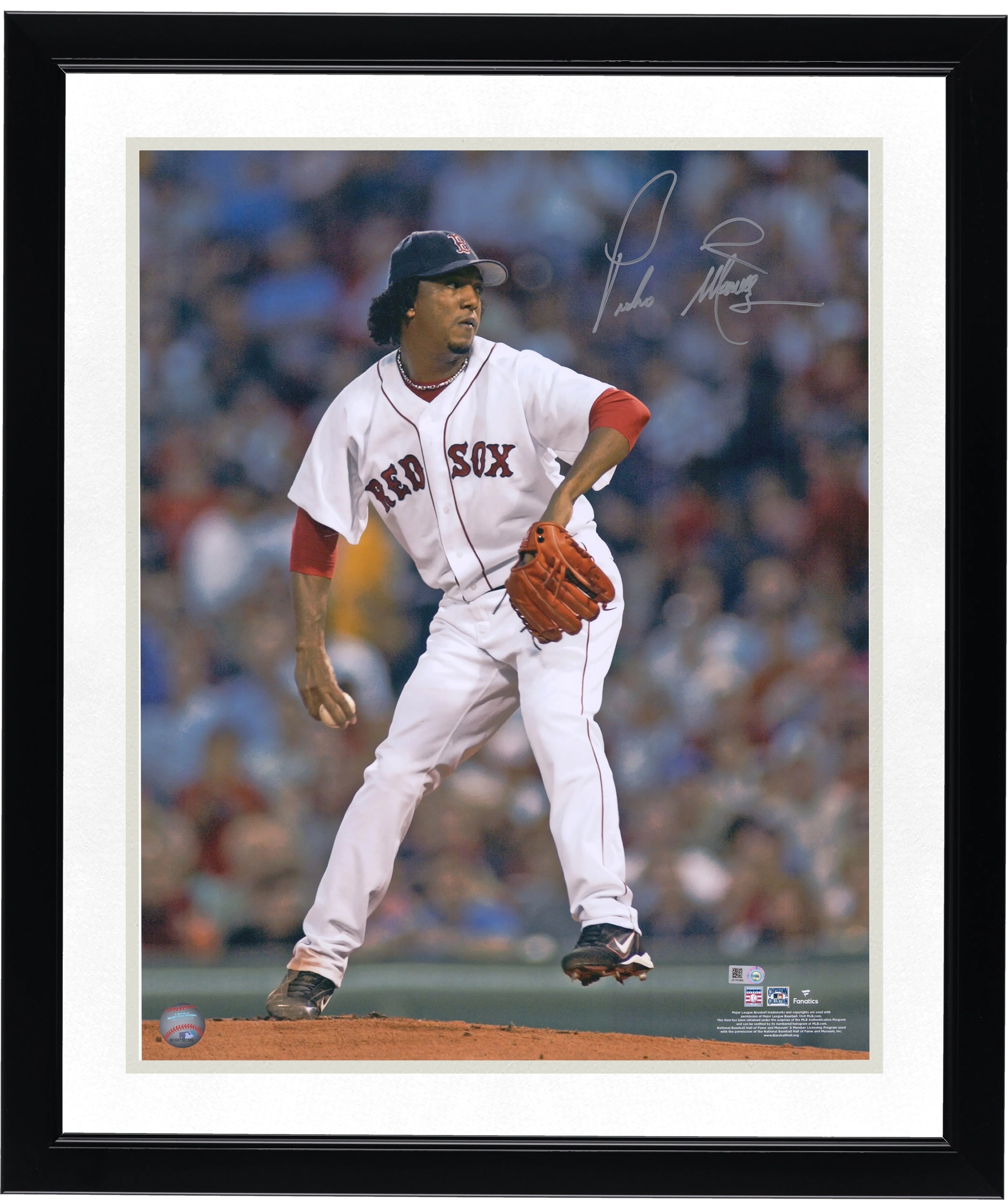 Pedro Martinez Signed 16 x 20 Photograph | Boston Red Sox