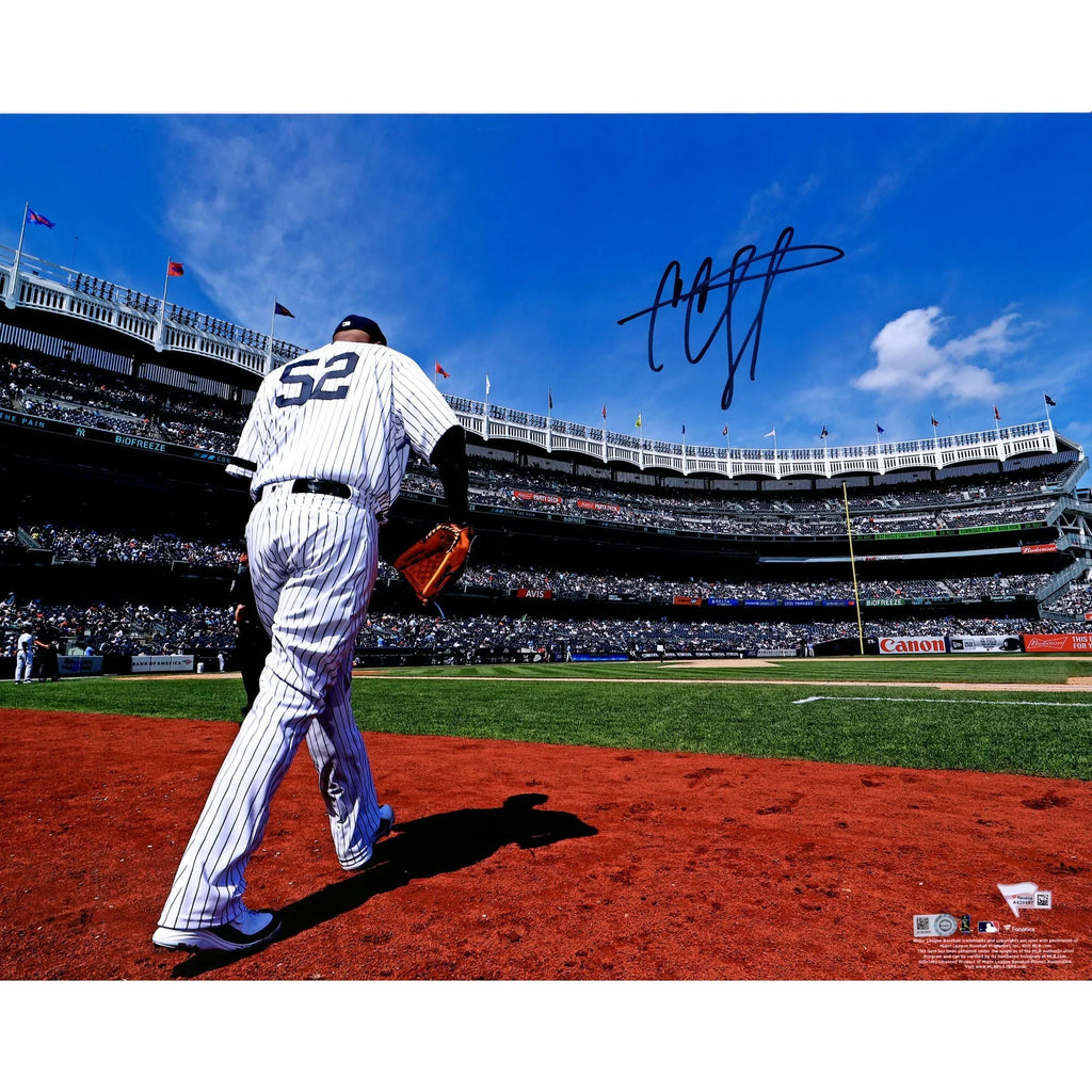CC Sabathia Signed 16 x 20 Stadium Photograph | New York Yankees