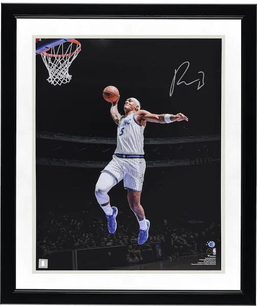 Paolo Banchero Signed 16 x 20 Dunk vs 76ers Photograph | Orlando Magic