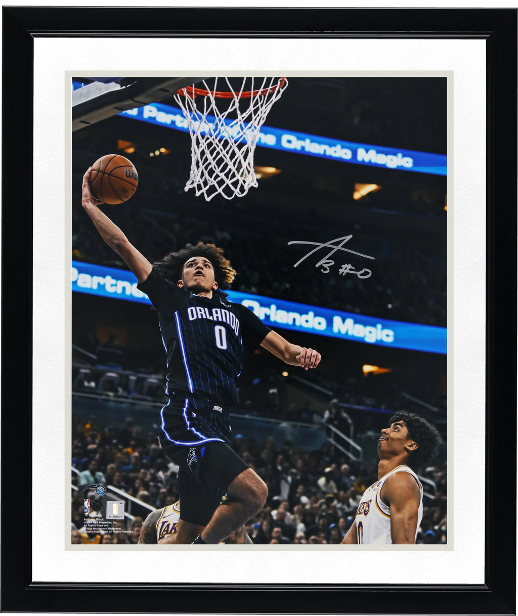 Anthony Black Signed 16 x 20 Photograph | Magic vs. Lakers