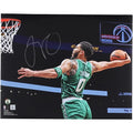 Jayson Tatum Signed 16 x 20 Dunking Spotlight Photograph | Boston Celtics