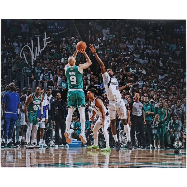 Derrick White Signed 16 x 20 Photo | 2024 NBA Finals Champions