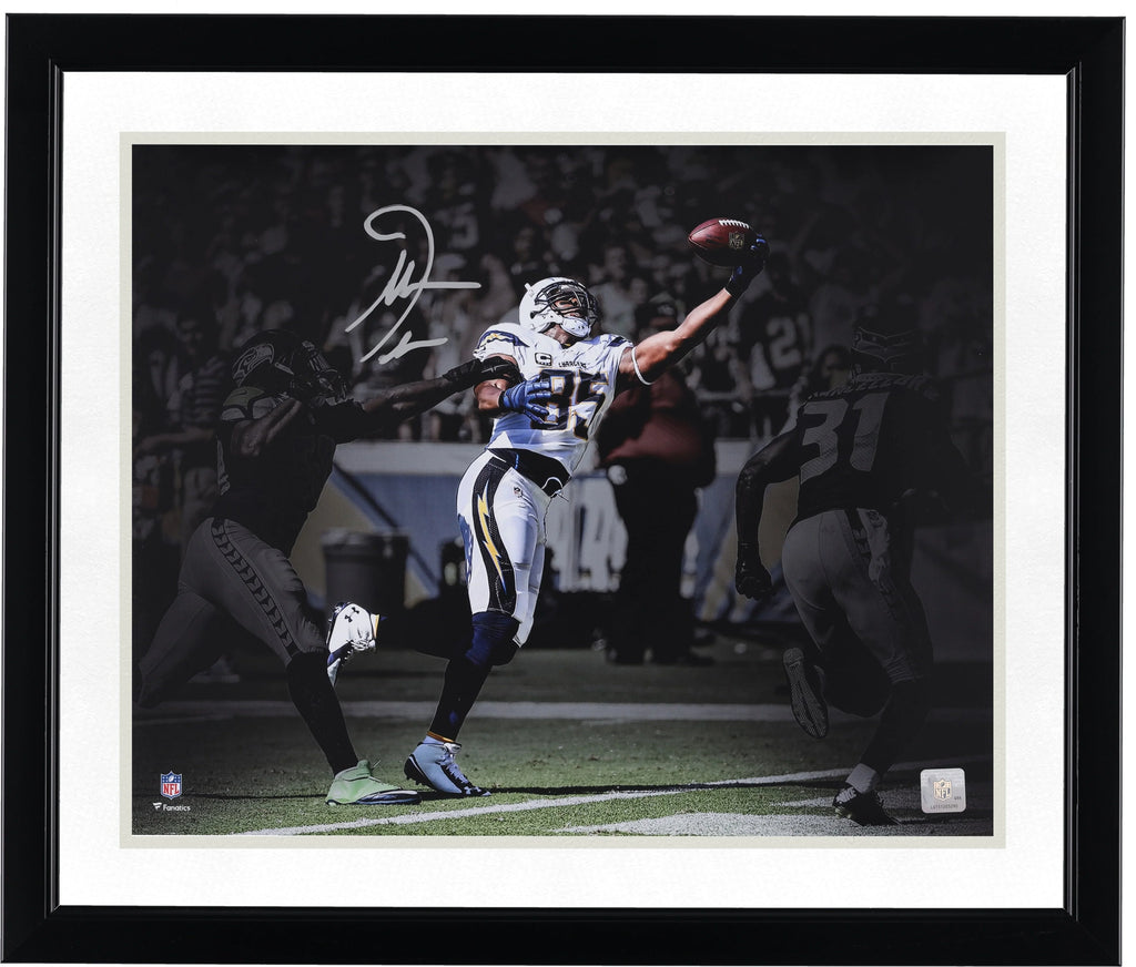 Antonio Gates Signed Chargers 16 x 20 Photo | One Handed Catch