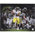 James Harrison Signed 16 x 20 Super Bowl XLIII Pick Six Photo | Authenticated
