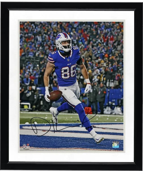 Dalton Kincaid Signed 16 x 20 Photo | Buffalo Bills Touchdown