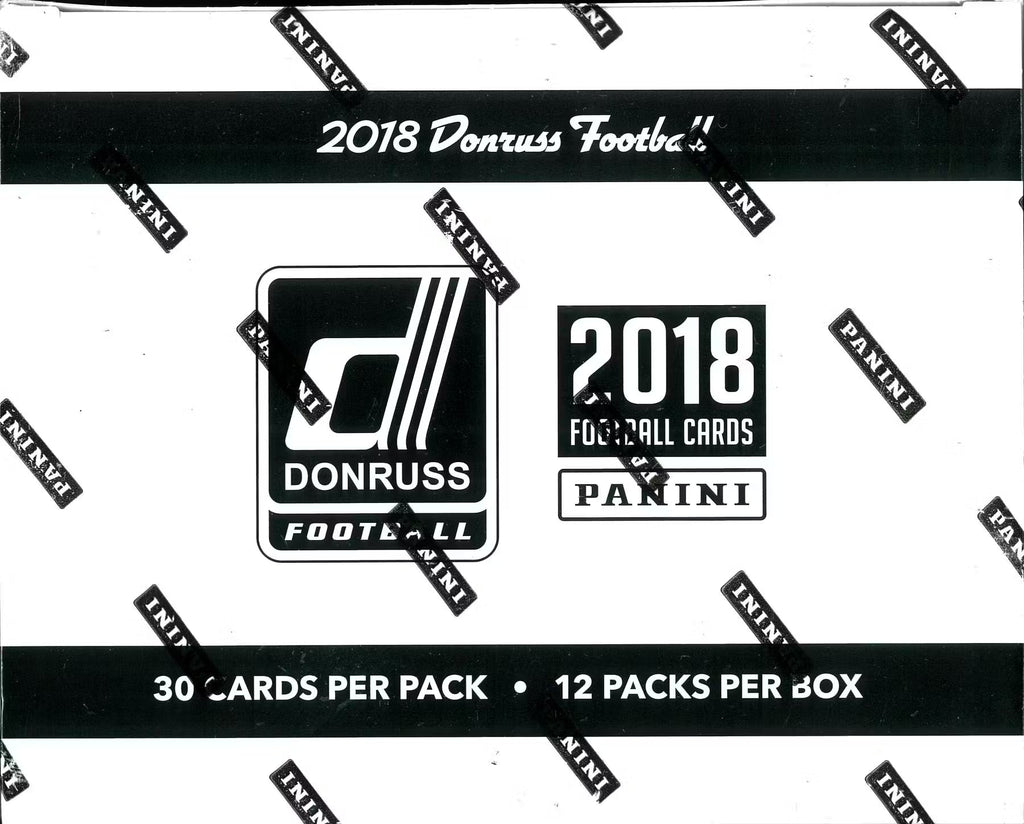 2018 Panini Donruss Football Jumbo Trading Cards