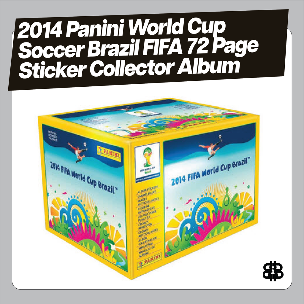 2014 Panini World Cup Soccer Brazil FIFA Sticker Collector Album LV