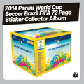 2014 Panini World Cup Soccer Brazil FIFA Sticker Collector Album LV