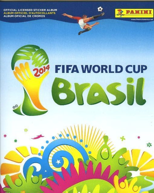 2014 Panini World Cup Soccer Brazil FIFA Sticker Collector Album LV