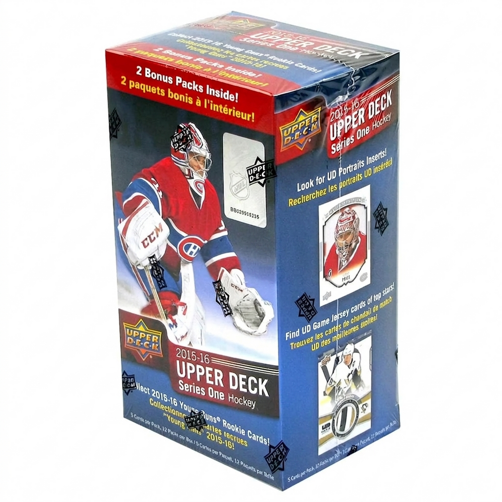 2015 16 Upper Deck Series 1 Hockey Blaster Box 12 Pack (Ships Sealed Only)
