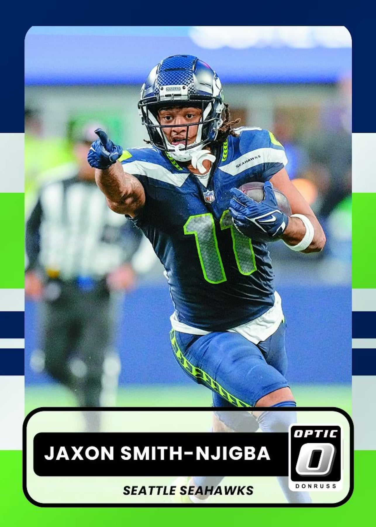 2025 Panini Donruss Optic Football Hobby Mega Trading Cards