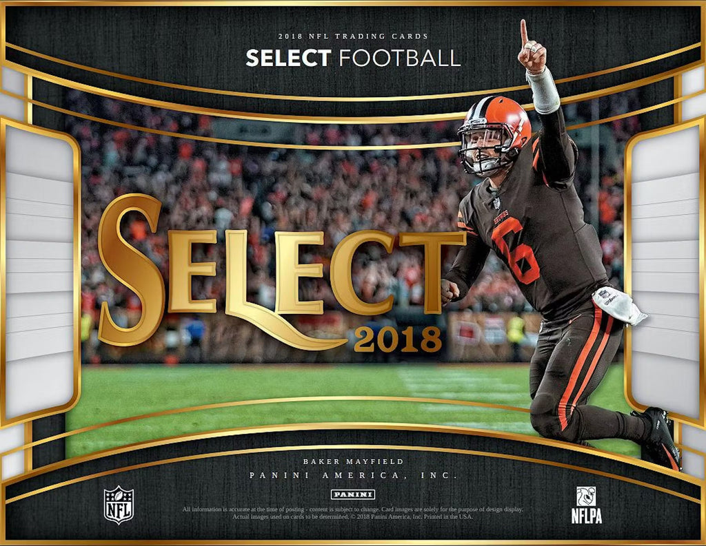 2018 Panini Select Football Hobby Trading Cards