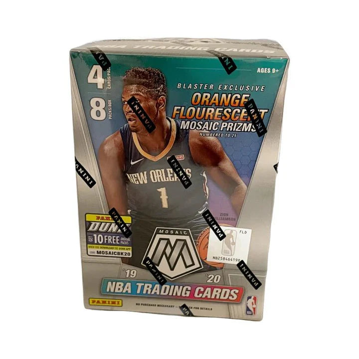 2019-20 Panini Mosaic Basketball Blaster Trading Cards