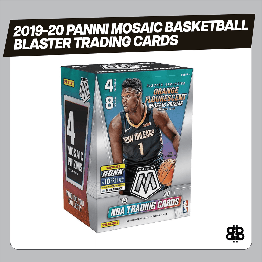 2019-20 Panini Mosaic Basketball Blaster Trading Cards
