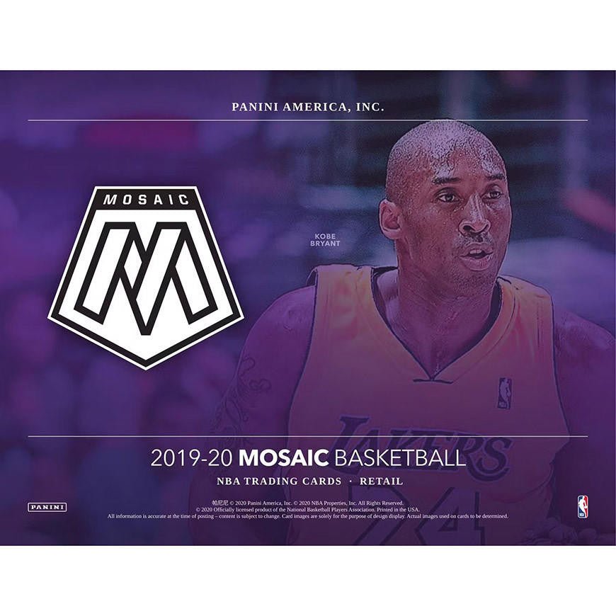 2019-20 Panini Mosaic Basketball Blaster Trading Cards