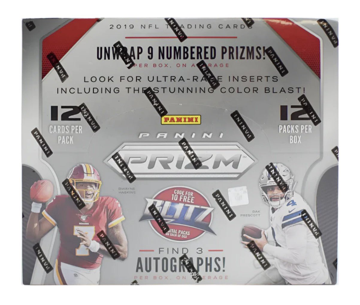 2019 Panini Prizm Football Hobby Trading Cards