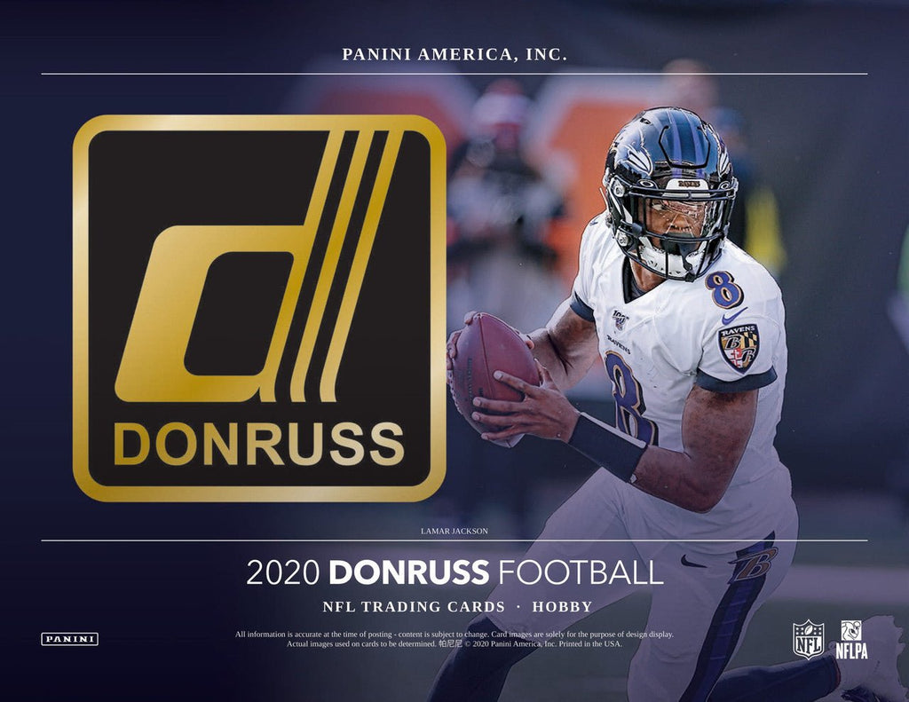 2020 Panini Donruss Football Hobby Trading Cards