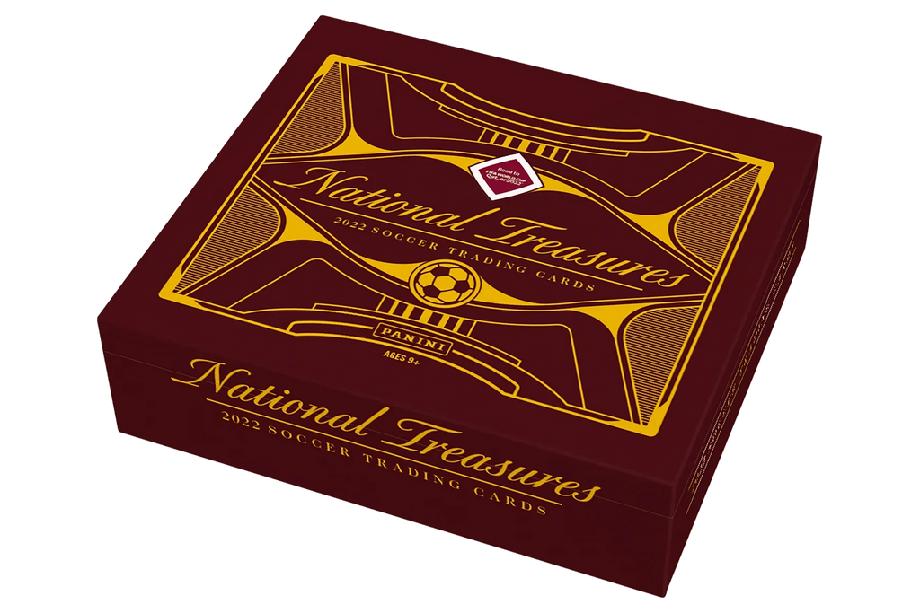 2022 Panini National Treasures FIFA Road to World Cup Soccer Hobby Trading Cards