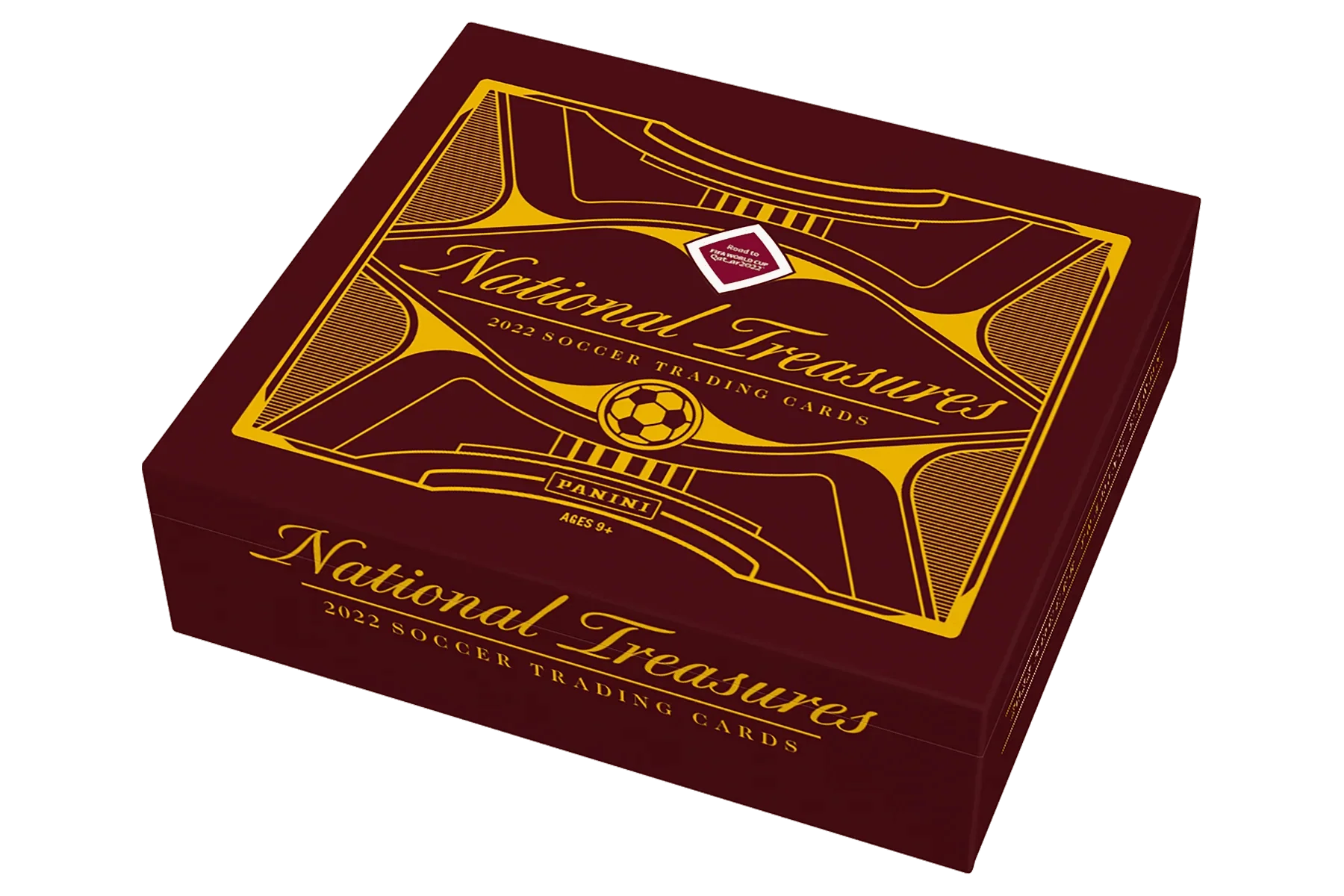 2022 Panini National Treasures FIFA Road to World Cup Soccer Hobby Trading Cards