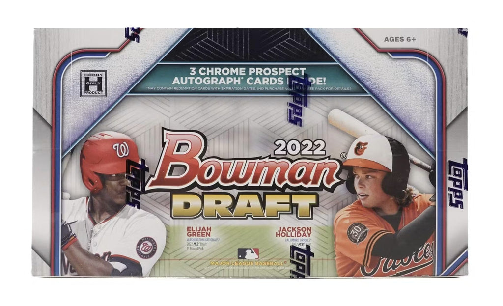 2022 Topps Bowman Draft Baseball Jumbo Trading Cards