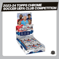 2023-24 Topps Chrome Soccer UEFA Club Competition Hobby Trading Cards LV
