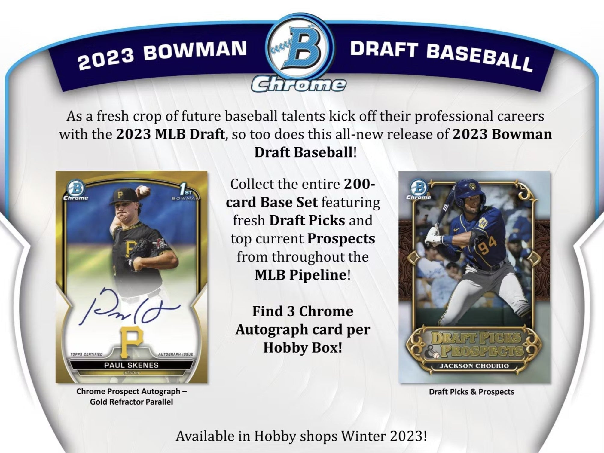 2023 Topps Bowman Baseball HTA Choice Trading Cards