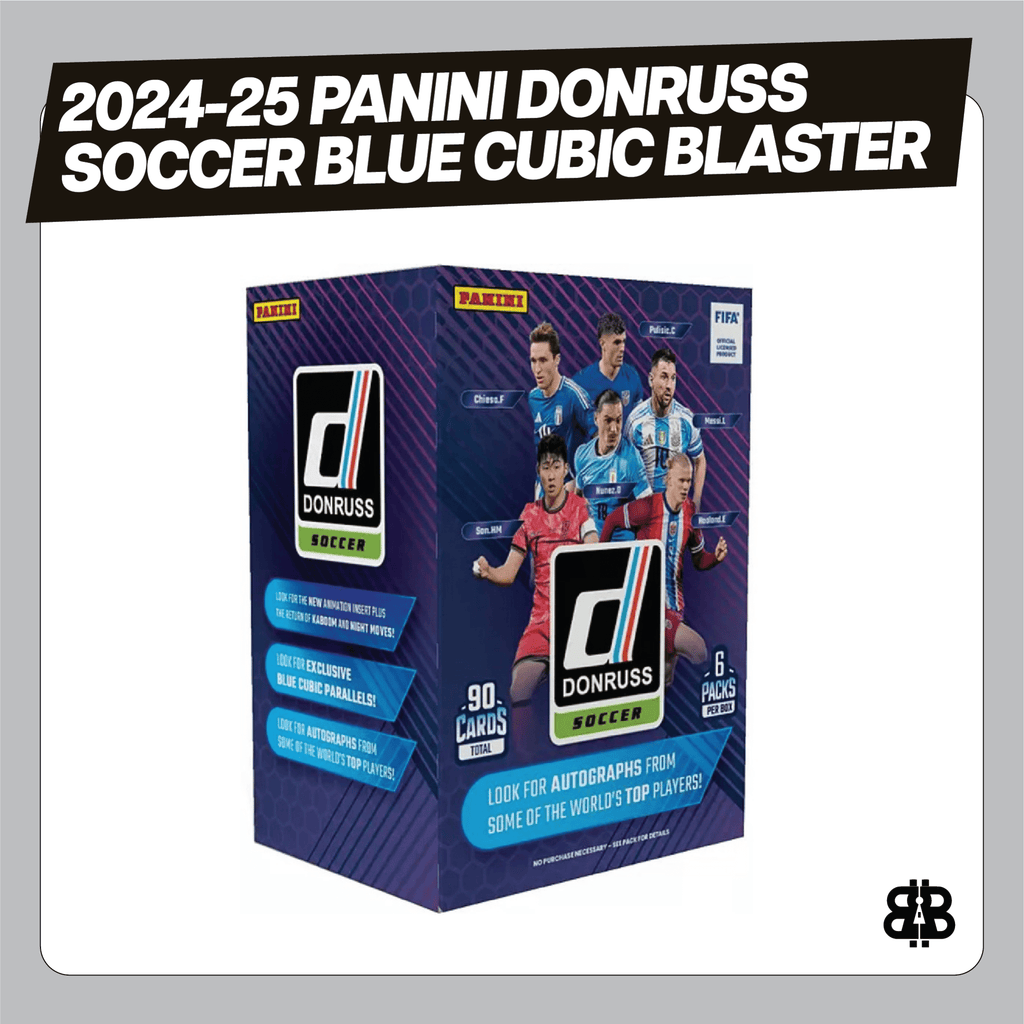 2024-25 Panini Donruss Soccer Blue Cubic Blaster Trading Cards LV